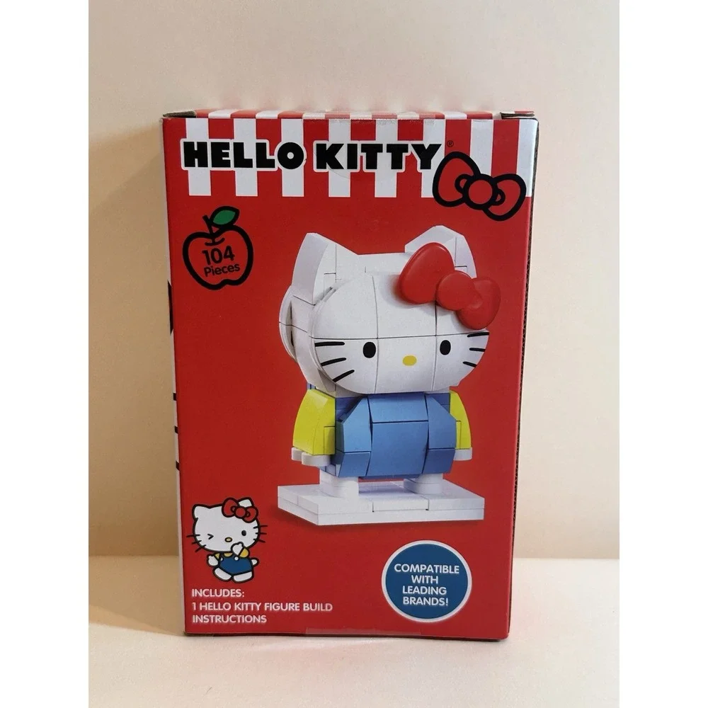 Hello Kitty Block Figure Building‎ Set Sanrio 104 Pieces